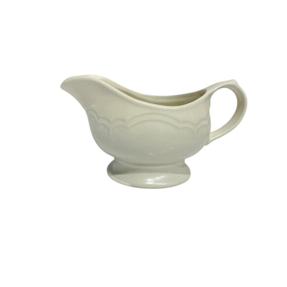 Vintage Farmhouse Pfaltzgraff Stoneware Gravy Boat #436 - Picture 10 of 15